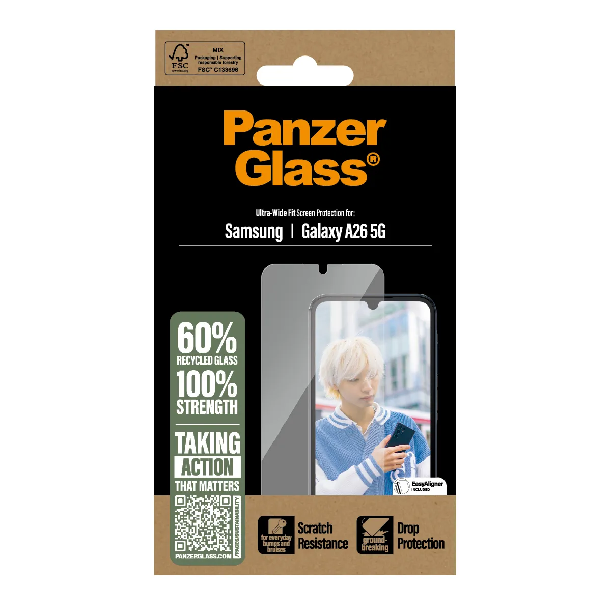 PanzerGlass Ultra-Wide Fit Galaxy A26 5G - Screen Protector