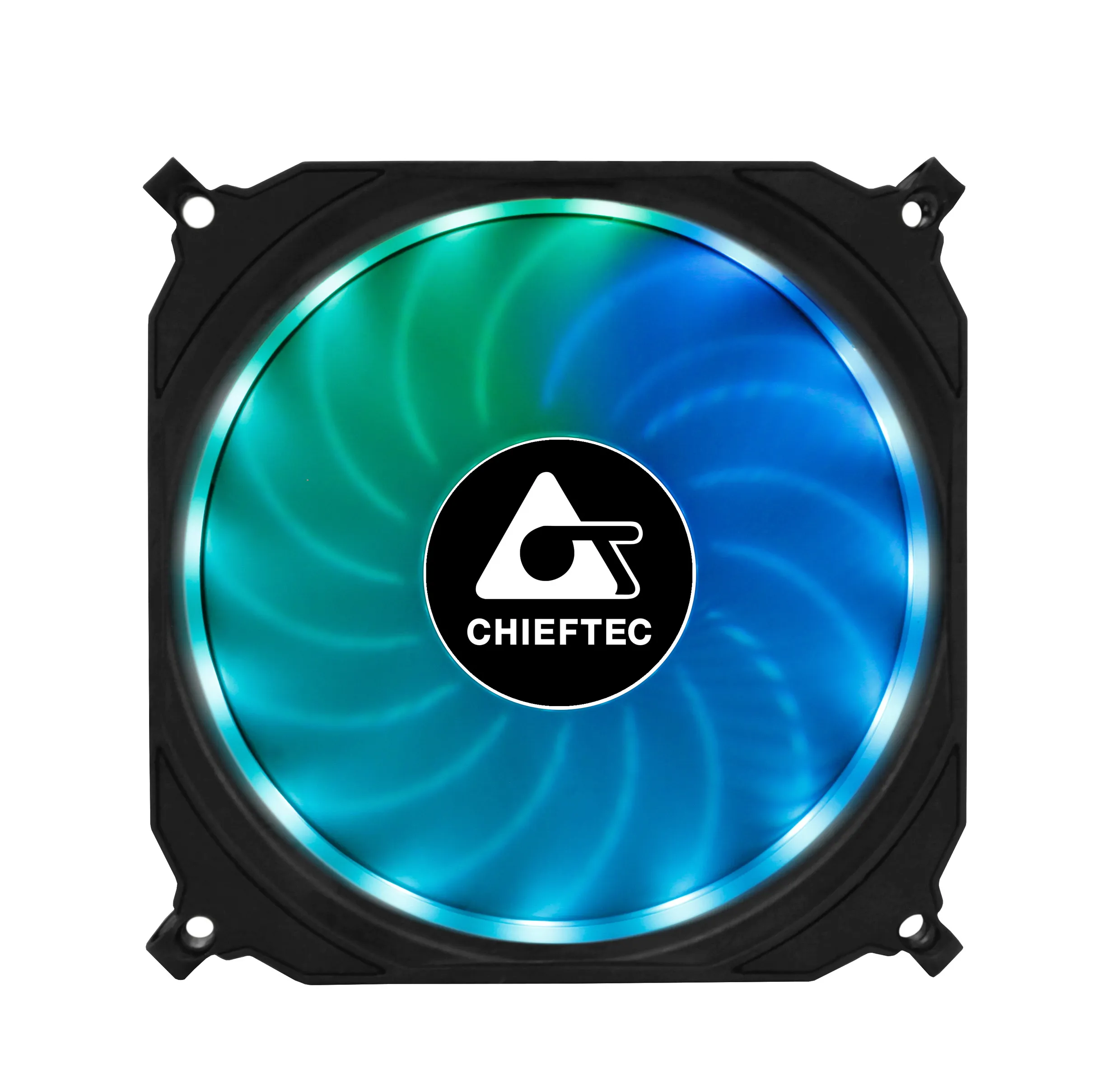 CHIEFTEC Tornado RGB, 120mm - case fan, black, 3pcs