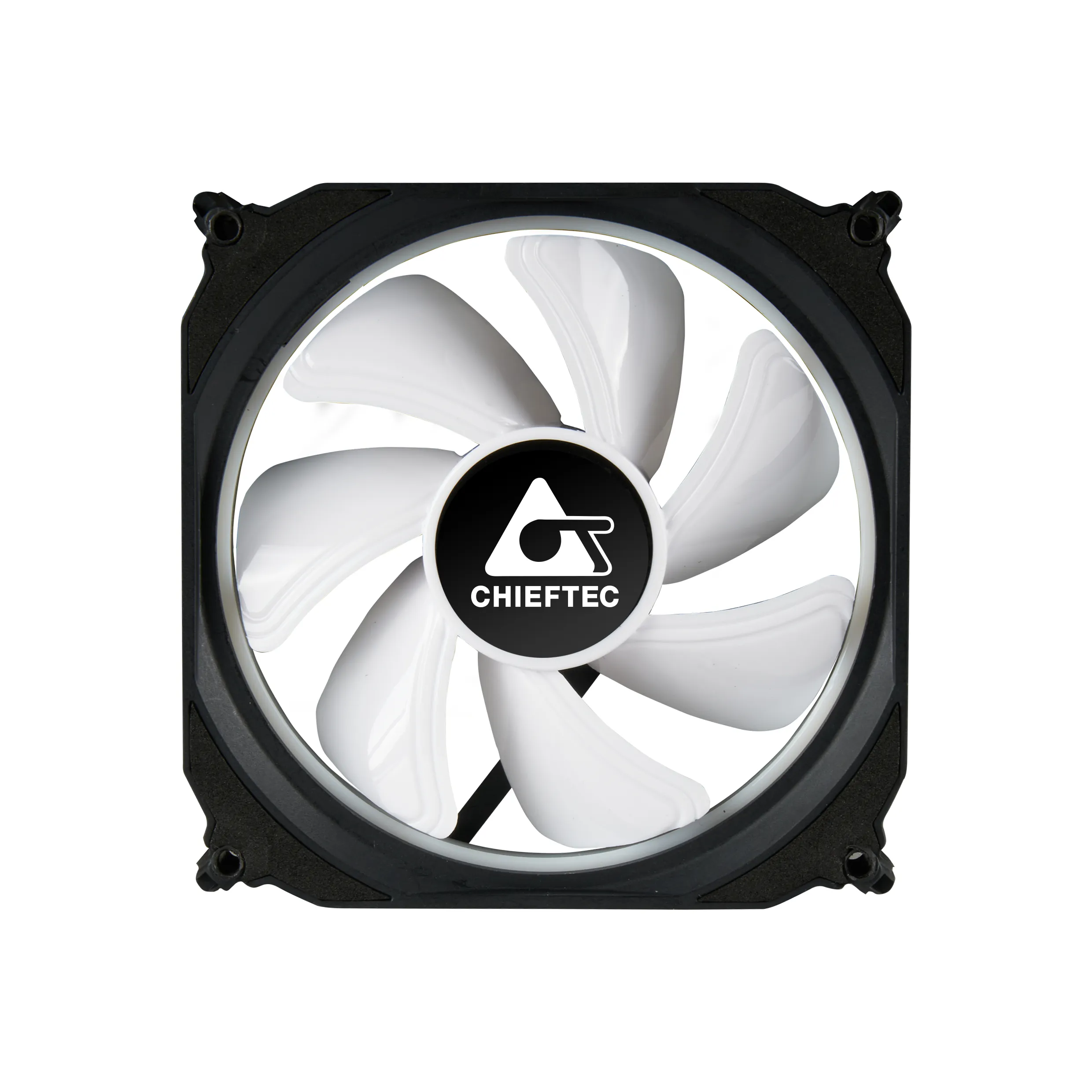 CHIEFTEC Tornado RGB, 120mm - case fan, black, 3pcs