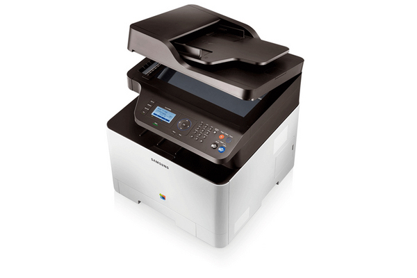 SAMSUNG CLX-4195N color MFP 3-1 18/18ppm Net PCL6 Ebony Brown