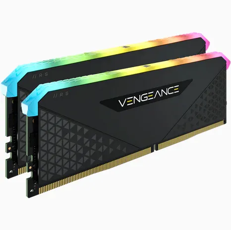 Corsair Vengeance RGB RS 32 GB (2 x 16 GB) DDR4 3600 MHz, CL18 - minne, Svart
