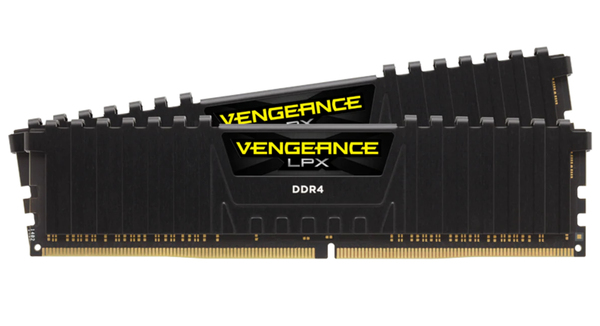 Corsair Vengeance LPX 16 GB (2 x 8 GB) DDR4 4000 MHz, CL16 - minne, Svart