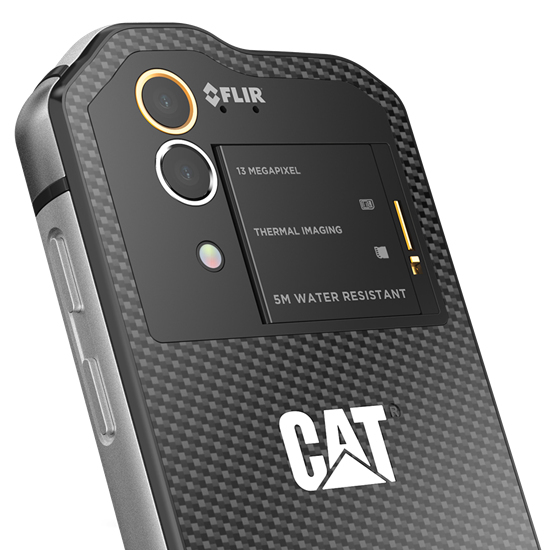 Caterpillar S60 4G Dual-Sim 32 Gt -puhelin, musta