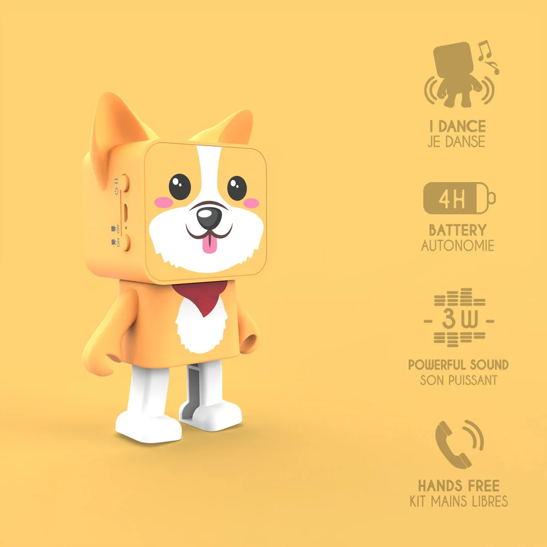 MOB Dancing Animal speaker - Corgi