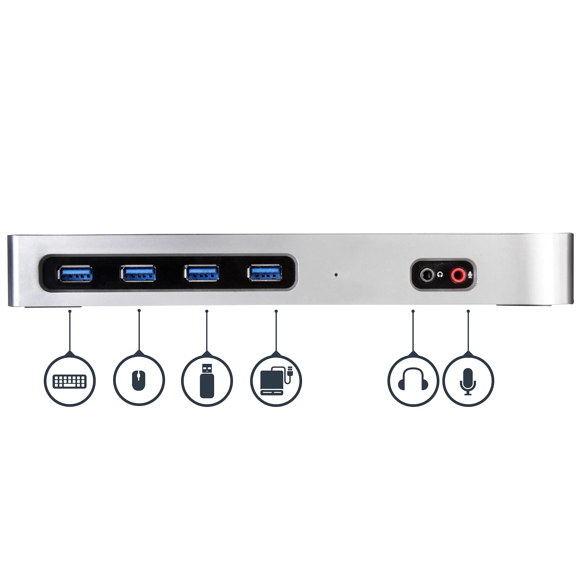 USB-C/USB 3.0 Docking Station Dual 4K