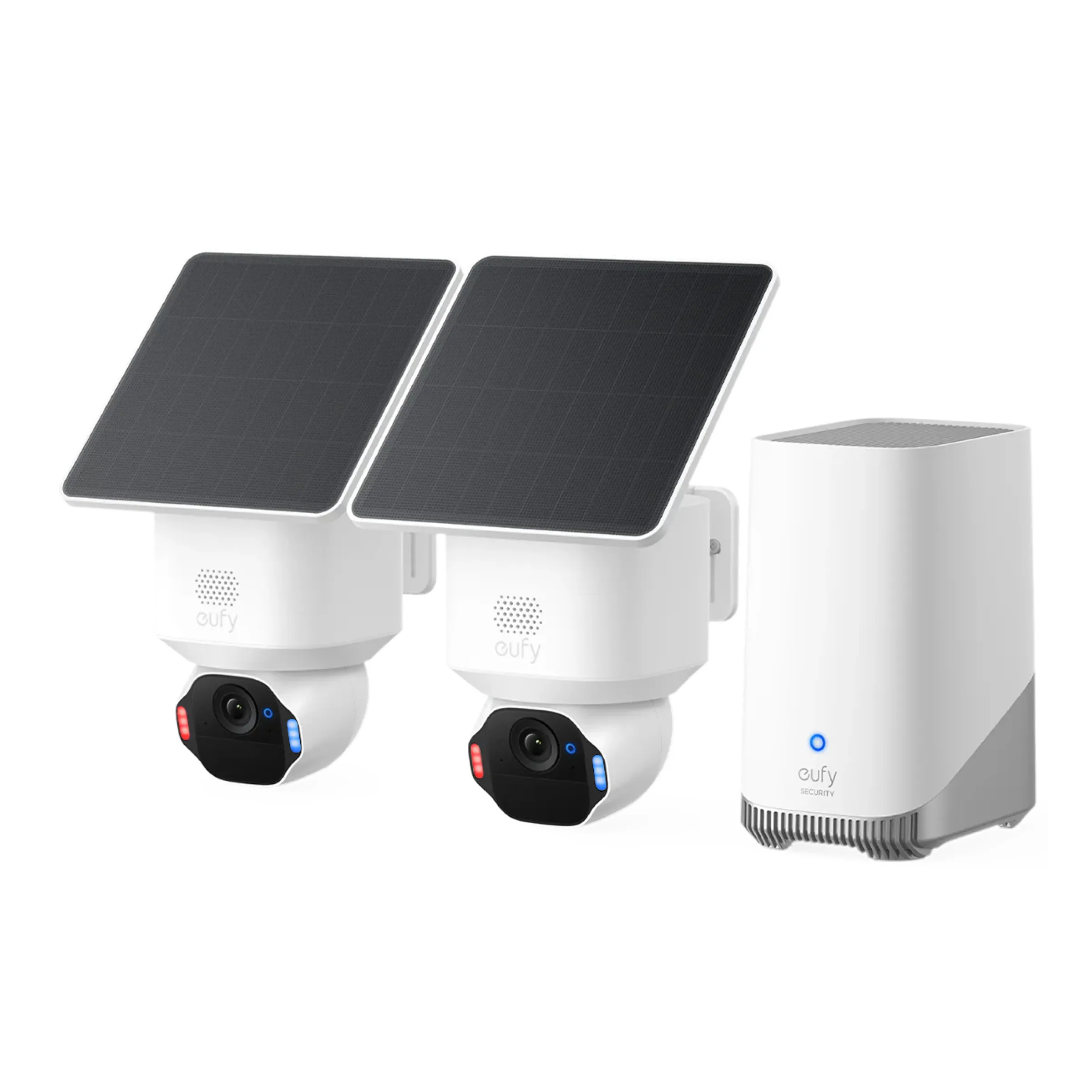 Anker eufy Security SoloCam E42 2-Camera Kit - Security camera system, White