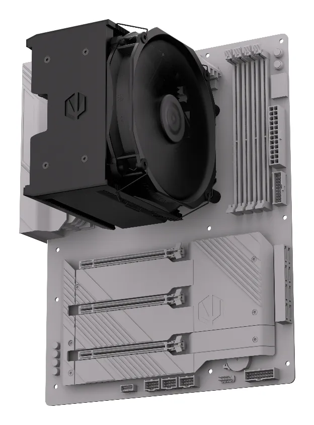 Endorfy Fortis 5, 140 mm -prosessorijäähdytin, musta