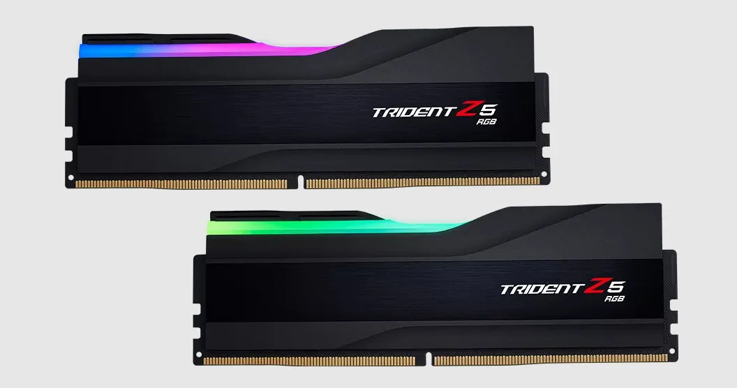 G.Skill DDR5 - 48GB - 7200 - CL - 36 (2x 24 GB) dual kit, RAM (black, F5-7200J3646F24GX2-TZ5RK, Trident Z5 RGB, INTEL XMP)
