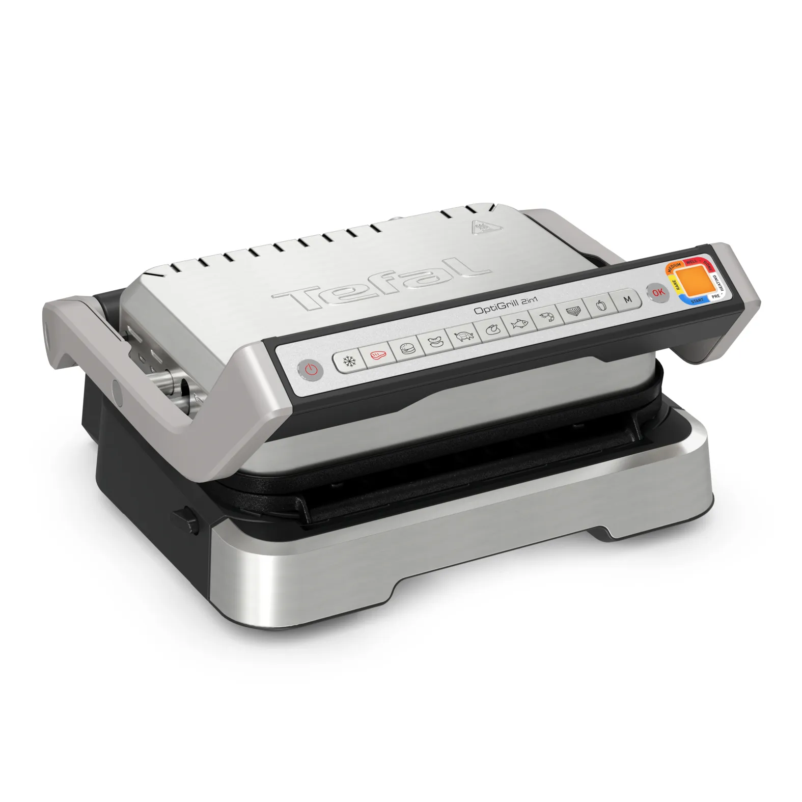 Tefal OptiGrill 2in1 GC772D10 silver