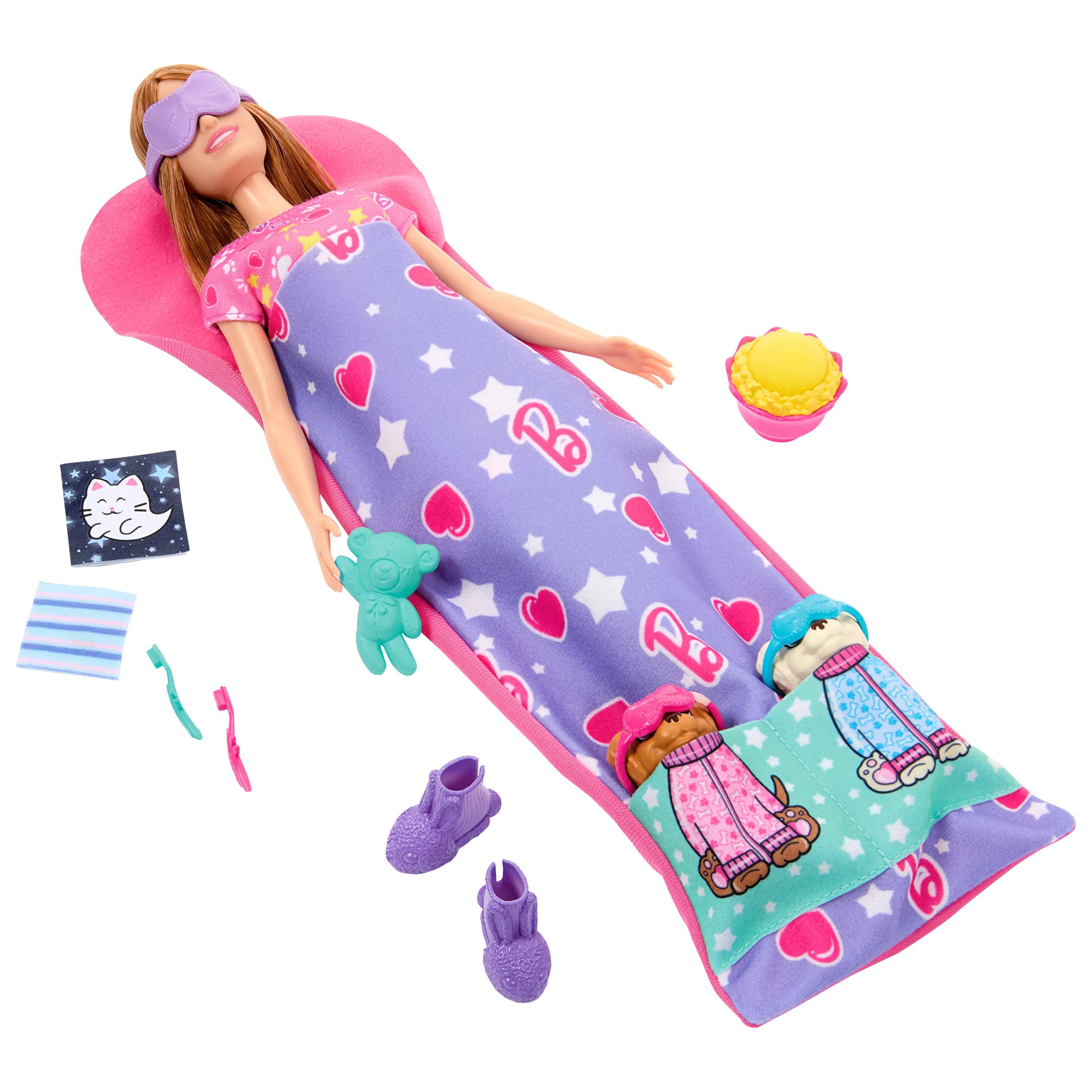 Mattel Barbie Puppy Pajama Party Doll