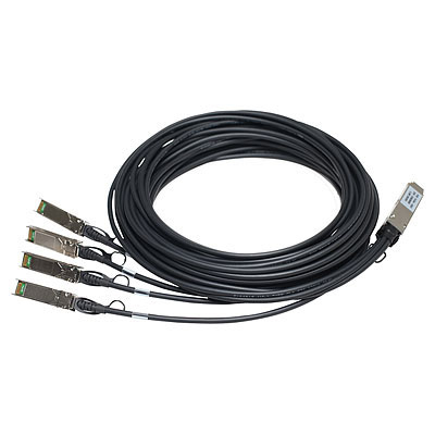 HPE X242 QSFP 4x10G SFP+ 3m DAC Cable