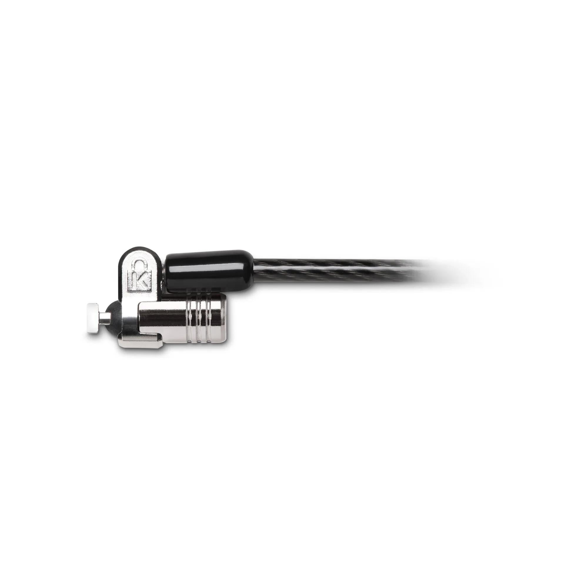 Kensington MicroSaver 2.0 Keyed Laptop Lock - Turvakaapeli - hopea - 1.83 m