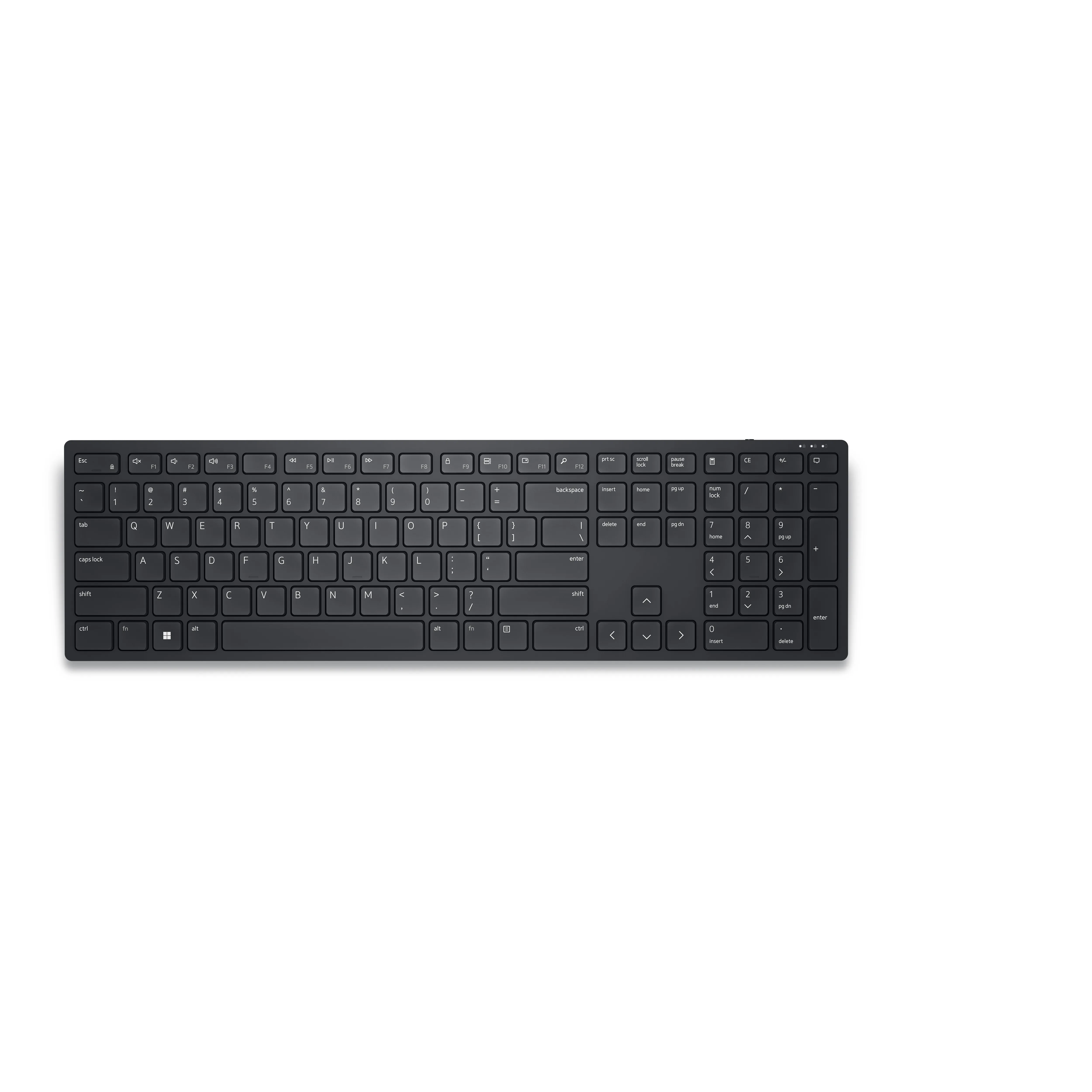 Dell KB500 - trådlös tangentbord, svart