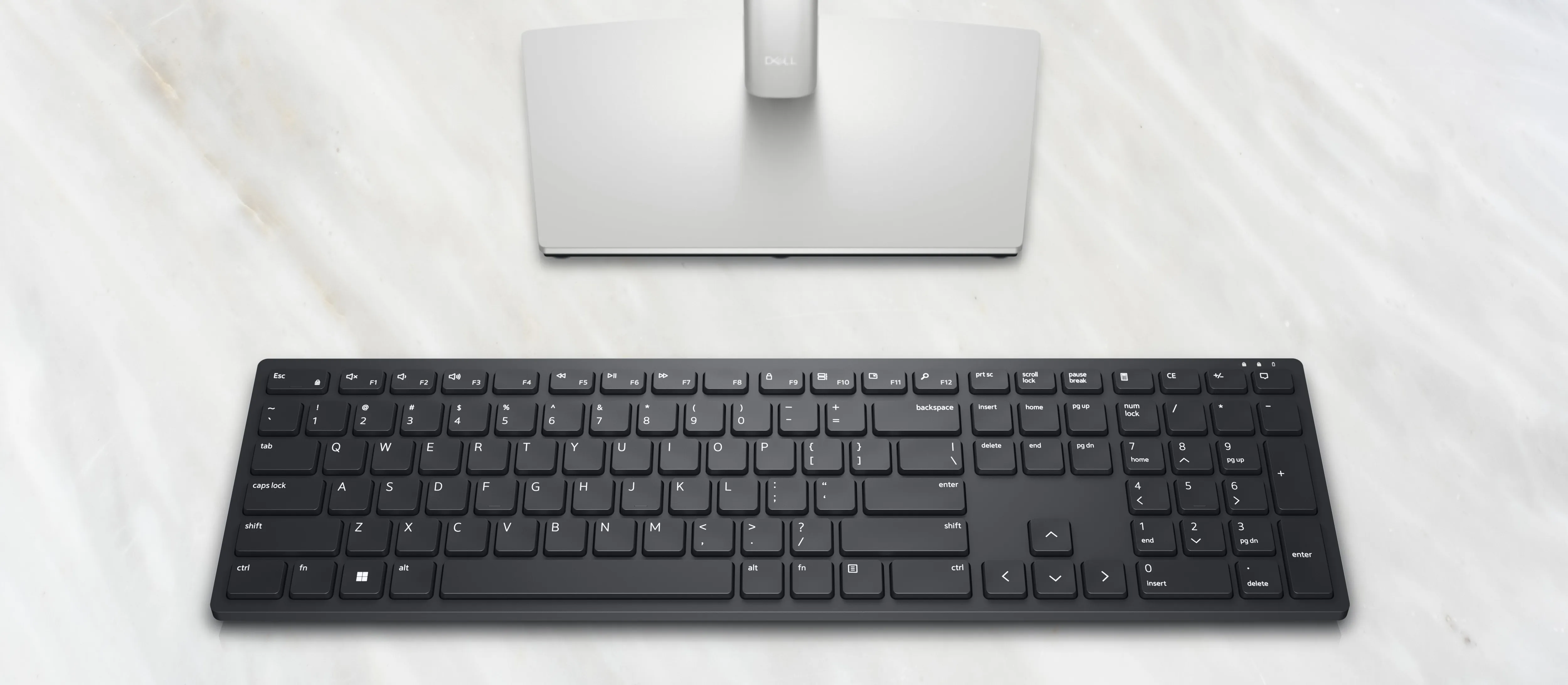 Dell KB500 - trådlös tangentbord, svart