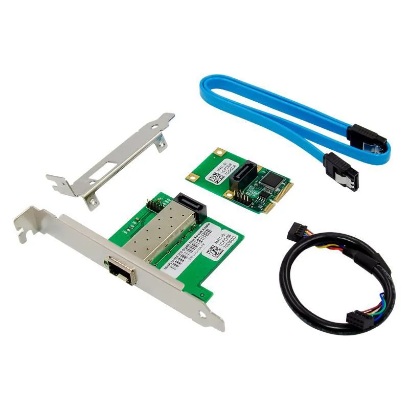 MicroConnect Mini PCI Express I210 SFP - Network Interface Card