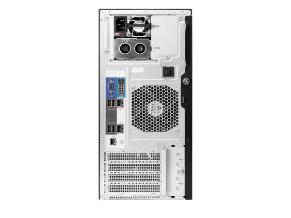 HPE ProLiant ML30 Gen10 Entry - Palvelin - torni - 4U - 1-tie - 1 x Xeon E-2124 / 3.3 GHz - RAM 8 GB - SATA - non-hot-swap 3.5" - ei kiintolevy&auml; - Matrox G200 -