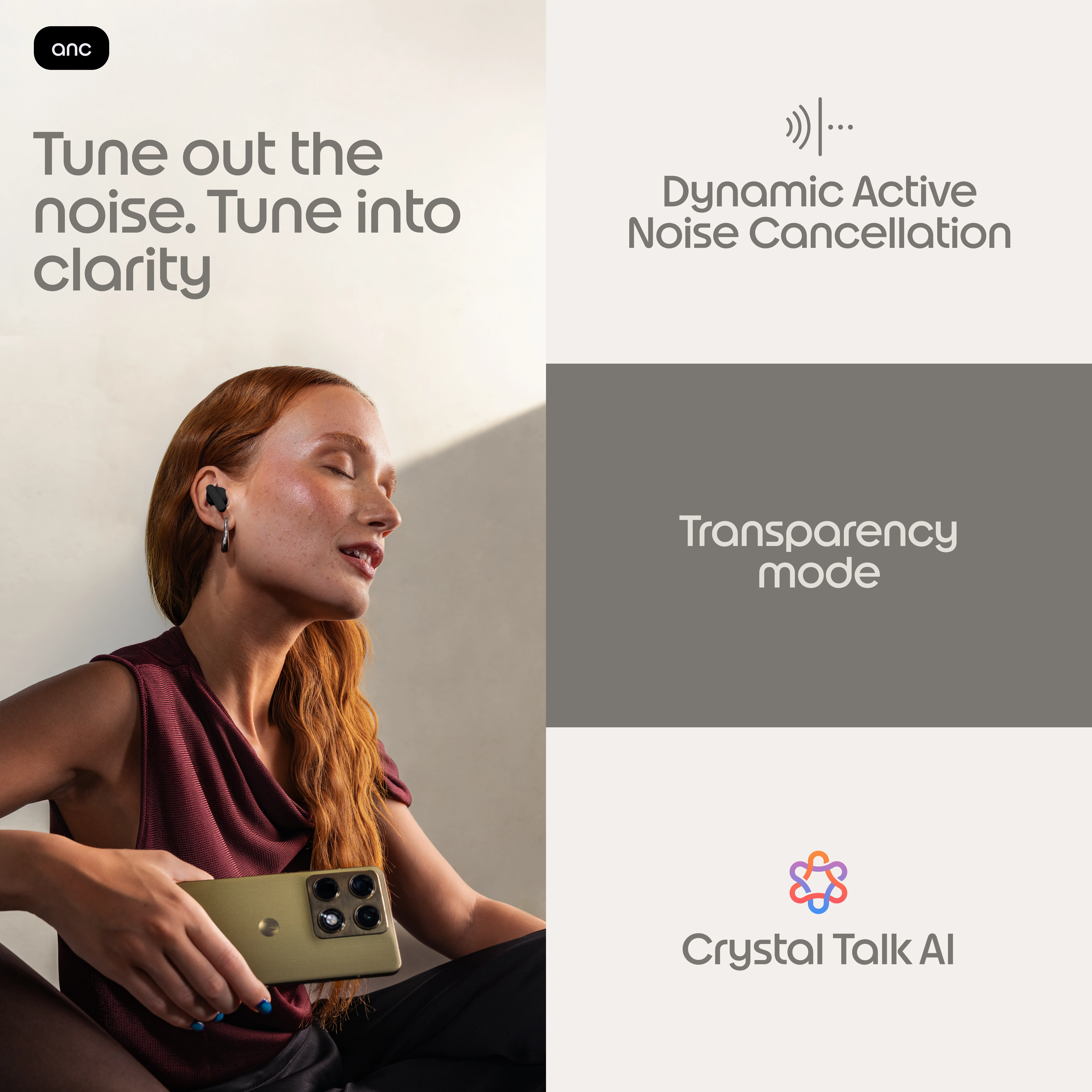 Motorola Moto Buds 2 Plus Salute -langattomat nappikuulokkeet, sininen