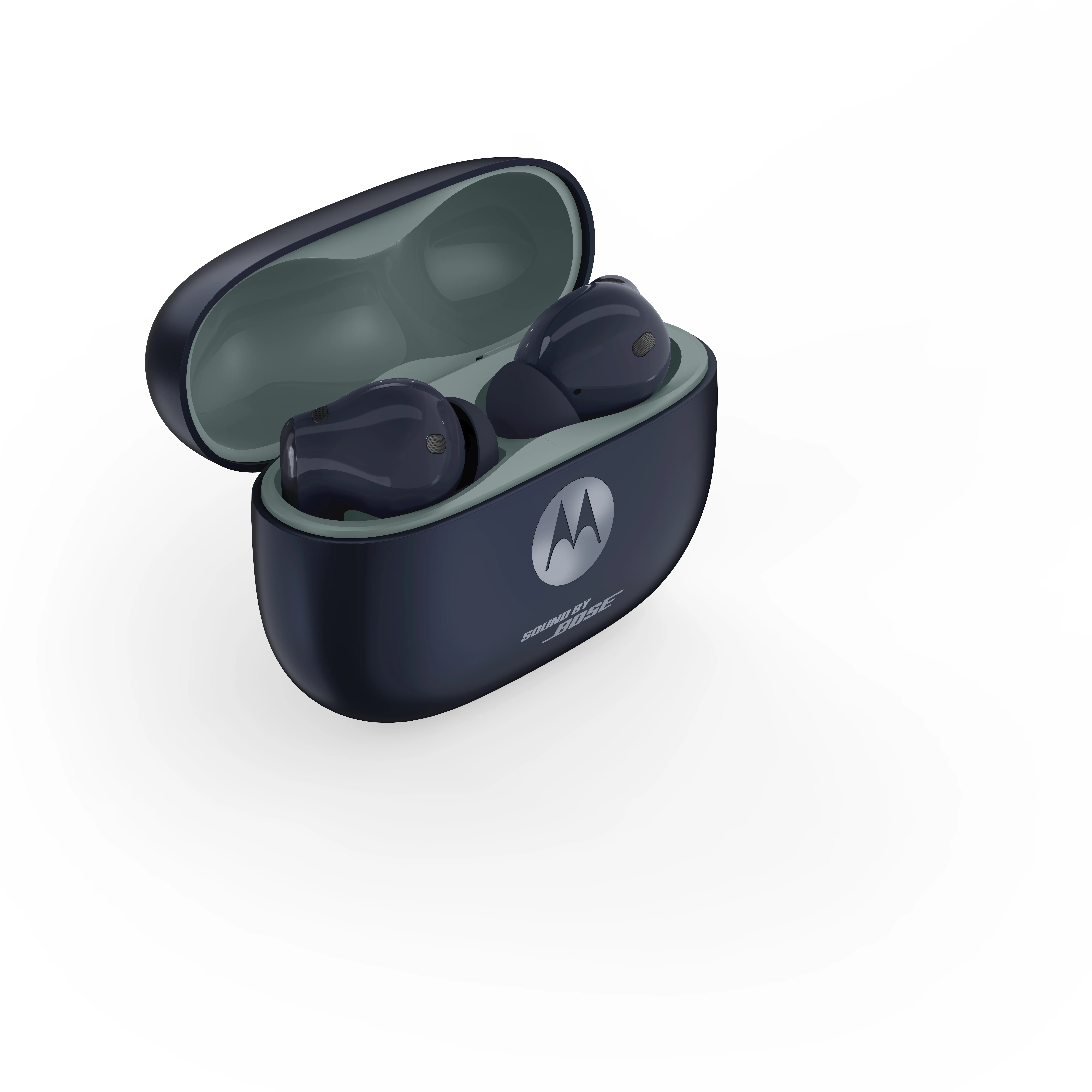 Motorola Moto Buds 2 Plus Salute -langattomat nappikuulokkeet, sininen