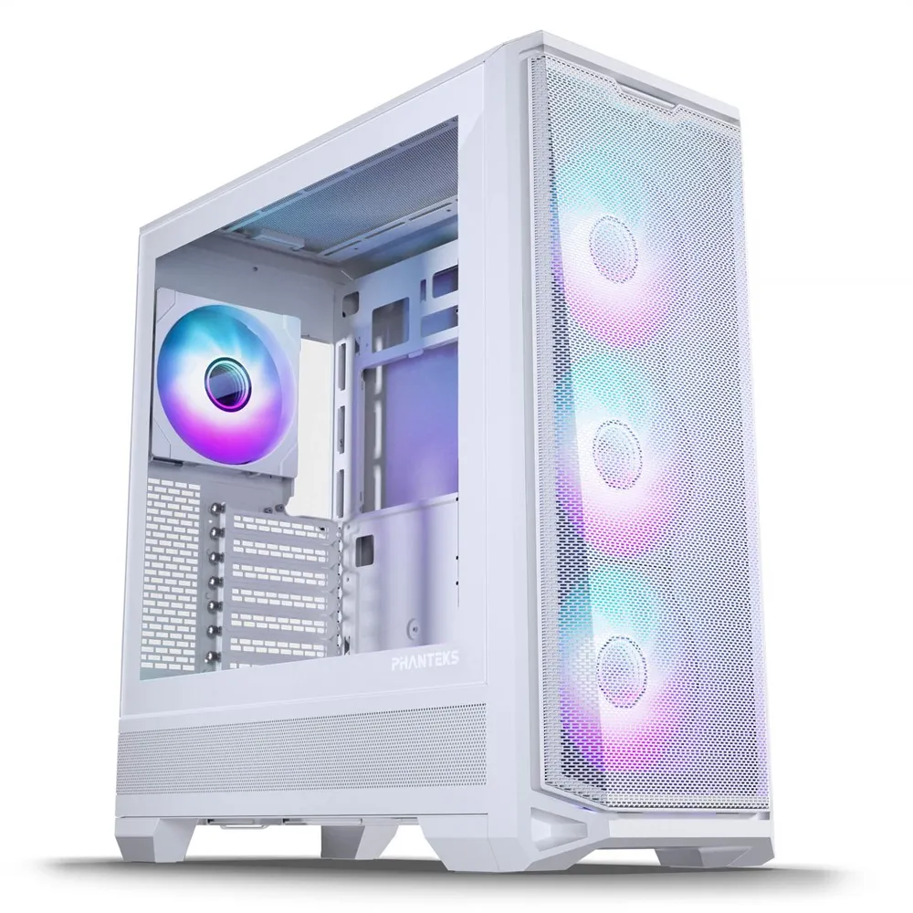 Phanteks Eclipse G400A DRGB 4x140mm - midi case, matte white