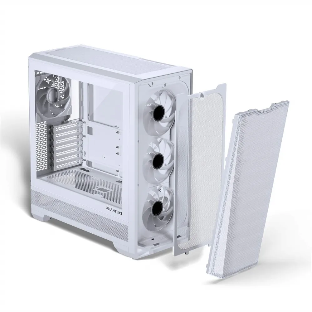 Phanteks Eclipse G400A DRGB 4x140mm - midi case, matte white