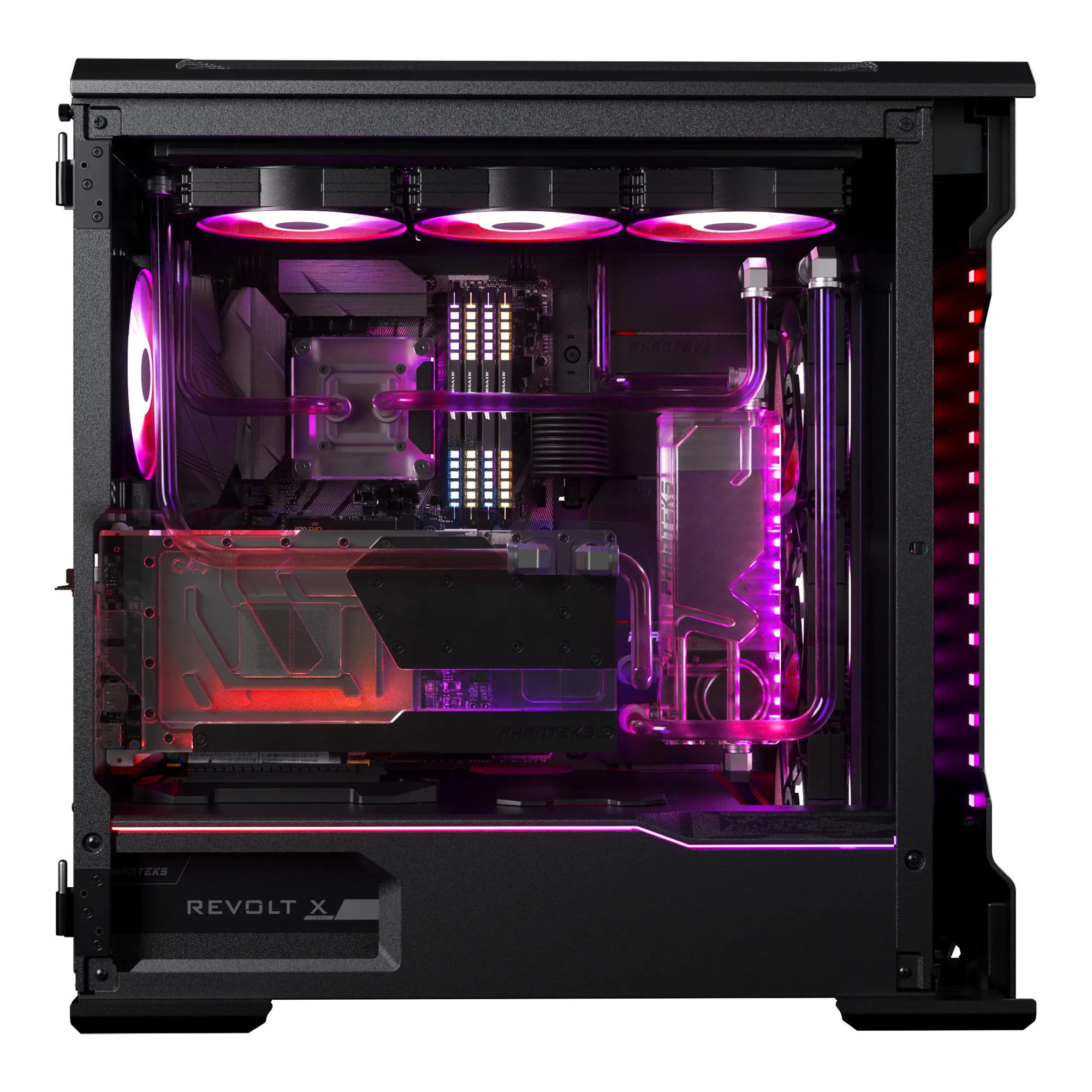 Phanteks RTX 4090/4080 GPU Full Water Block Gigabyte, DRGB, Black