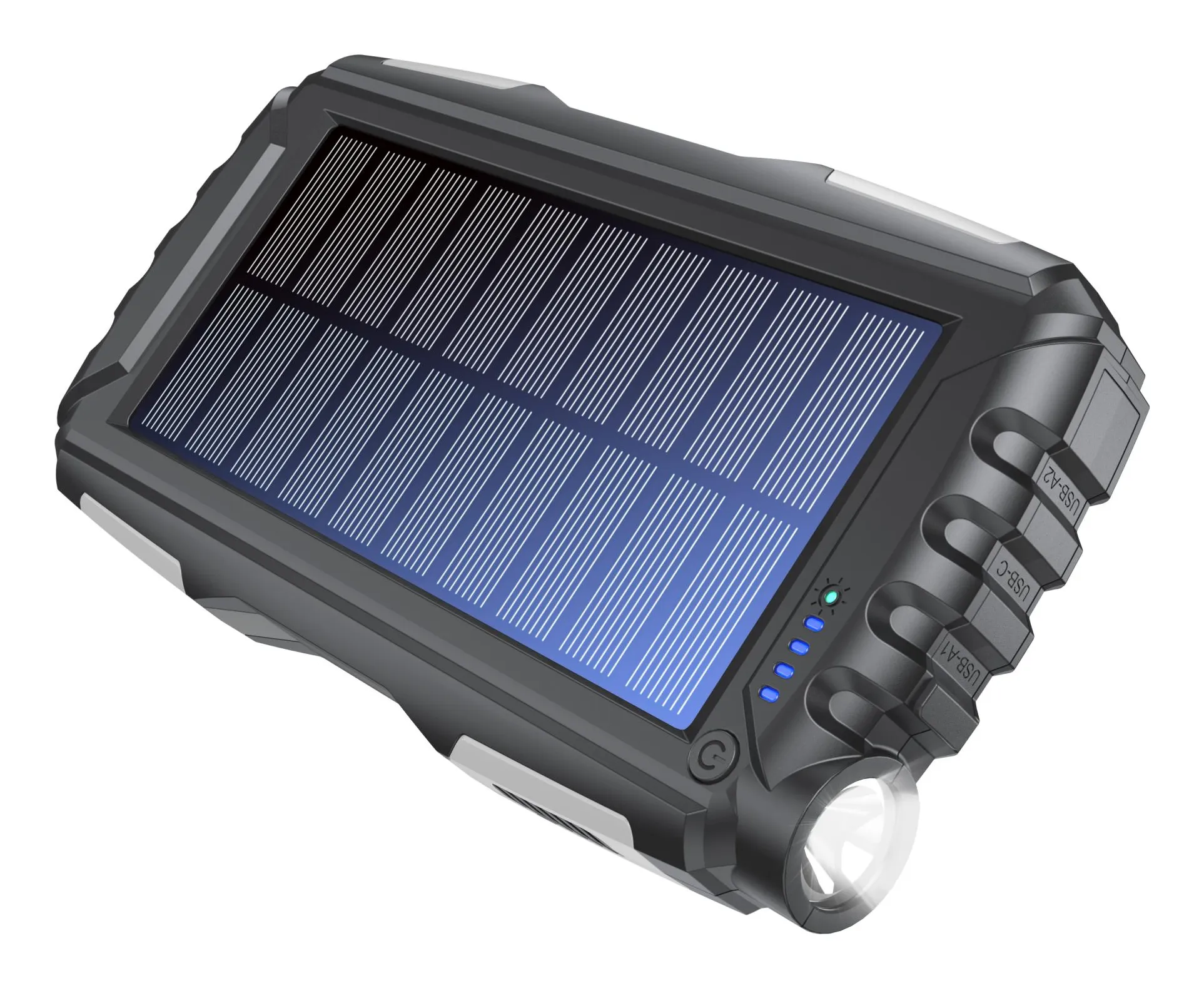 Denver 20.000 mAh Solar -varavirtalähde