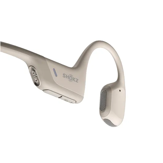 Shokz OpenRun Pro -luujohdekuulokkeet, Beige