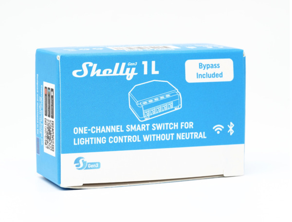 Shelly 2L Gen3 - WiFi-controlled two-channel relay