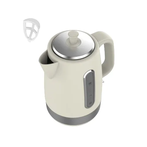 Terraillon Sunrise TER15419 kettle, 1.7L, 2200W, Cream