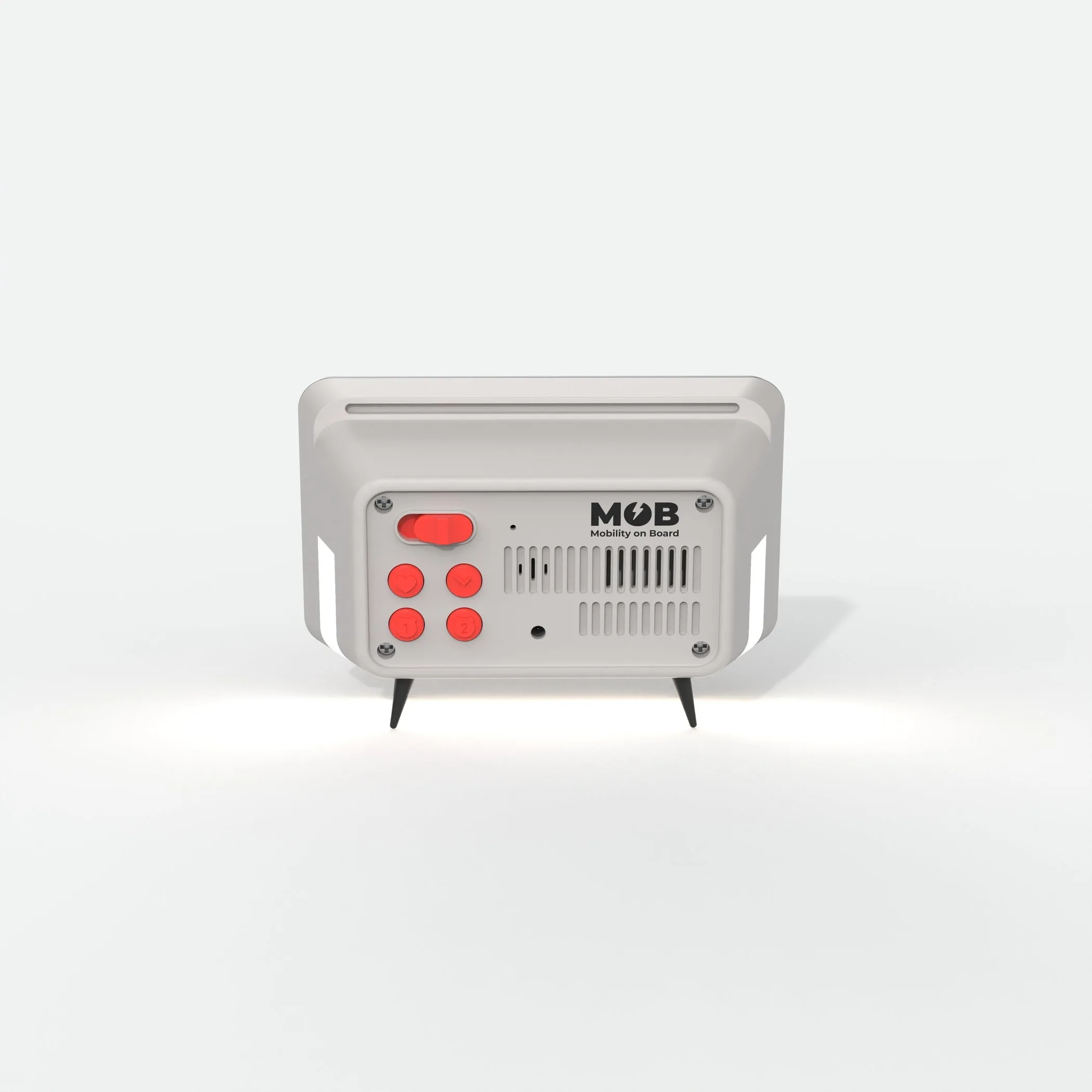 MOB TVC-80 - alarm clock, grå