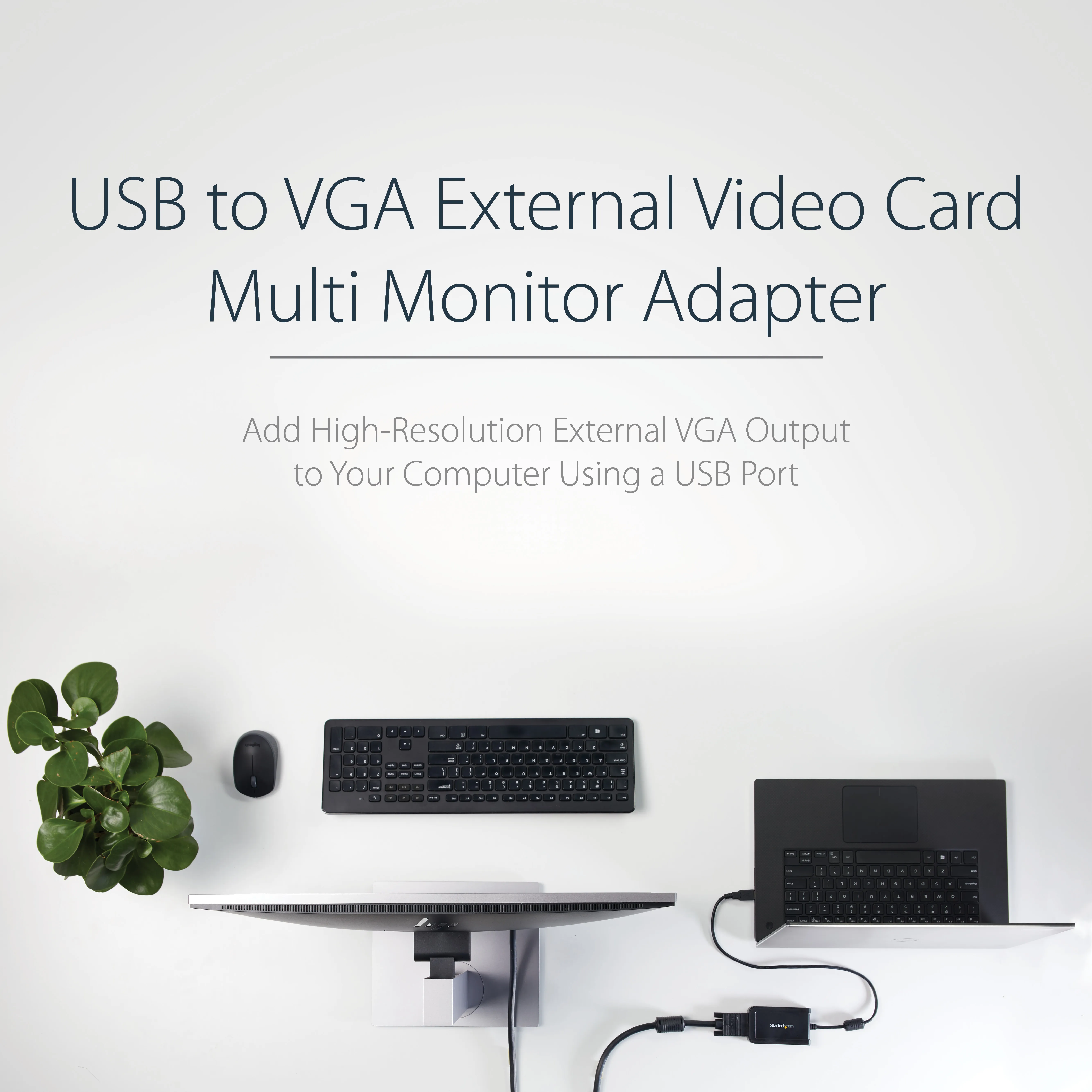 USB TO VGA EXTERNAL VIDEO CARD