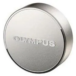 OLYMPUS LC-61 LENS CAP SILVER (METAL) FOR THE M7518