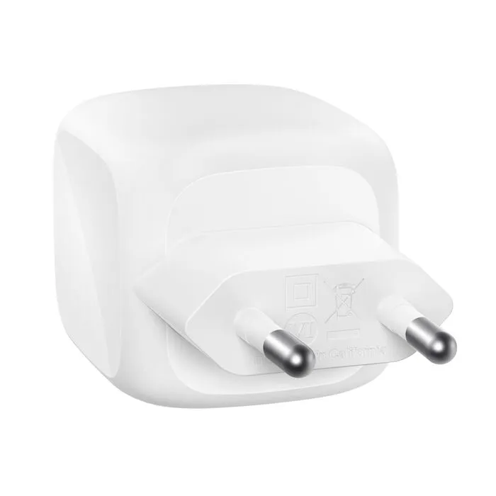 BELKIN 50W Dual USB-C PD PPS, White