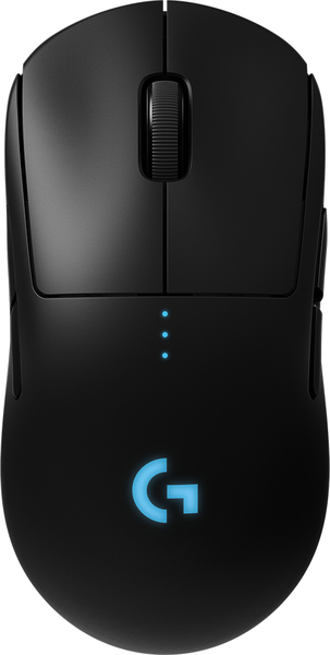 Logitech G PRO - tr&aring;dl&ouml;s gaming mus, Svart