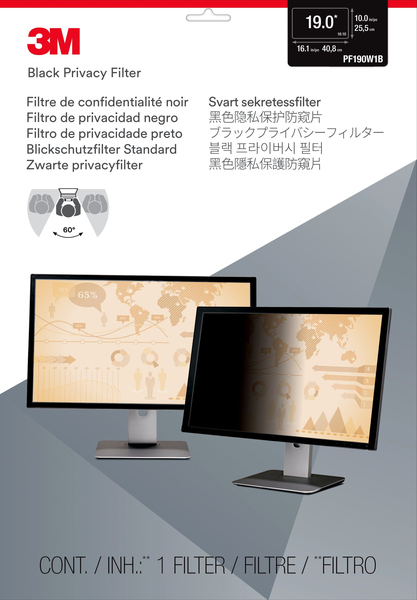 3M PF19.0W Desktop Privacy Filter
