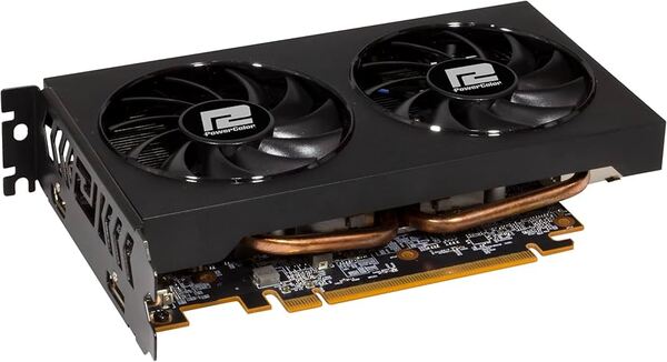PowerColor Radeon RX 6500 XT Fighter 4 Gt OC -n&auml;yt&ouml;nohjain