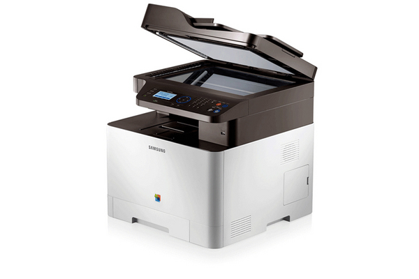 SAMSUNG CLX-4195N color MFP 3-1 18/18ppm Net PCL6 Ebony Brown