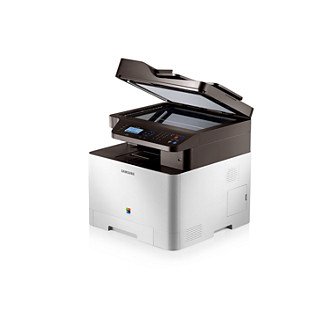 SAMSUNG CLX-4195N color MFP 3-1 18/18ppm Net PCL6 Ebony Brown