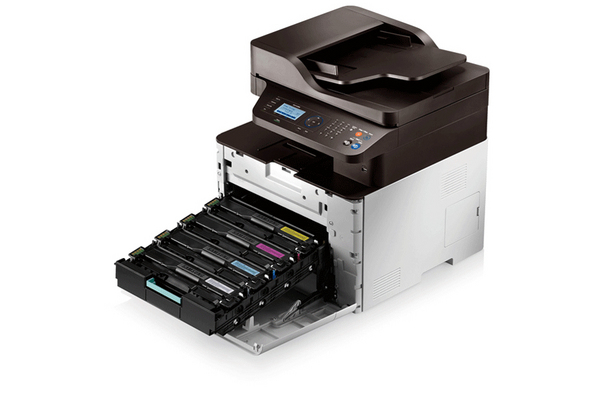 SAMSUNG CLX-4195N color MFP 3-1 18/18ppm Net PCL6 Ebony Brown