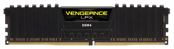 Corsair Vengeance LPX 16 GB (2 x 8 GB) DDR4 4000 MHz, CL16 - minne, Svart