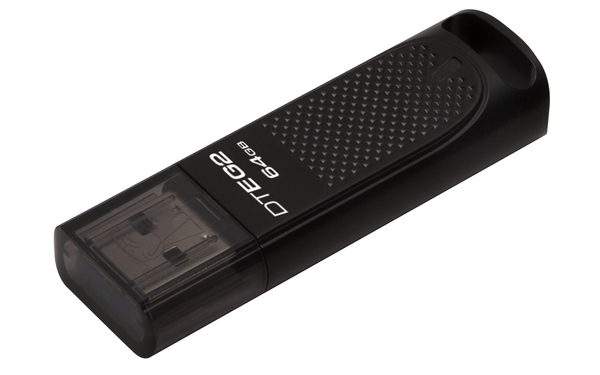 Kingston 64GB DataTraveler Elite G2 USB 3.0 - memory stick, Black