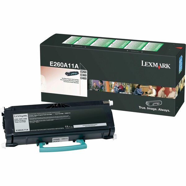 Lexmark E260A11E -laserv&auml;rikasetti, musta