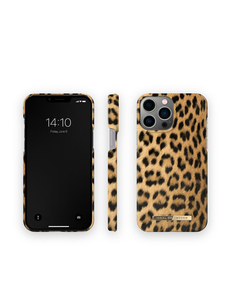 iDeal of Sweden Fashion Case, iPhone 13 Pro Max -suojakuori, Wild Leopard