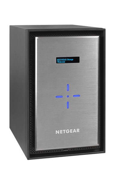 NETGEAR ReadyNAS 528X - NAS-palvelin - 8 telineet - RAID 0, 1, 5, 6, 10, JBOD - 10 Gigabit Ethernet - iSCSI