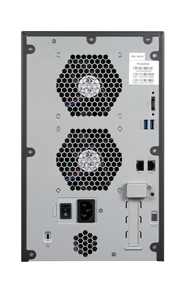 NETGEAR ReadyNAS 528X - NAS-palvelin - 8 telineet - RAID 0, 1, 5, 6, 10, JBOD - 10 Gigabit Ethernet - iSCSI