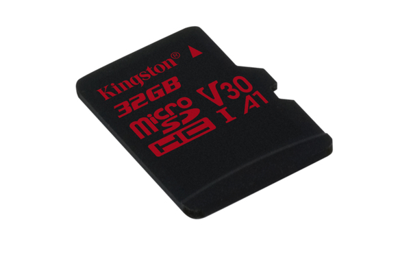Kingston 32 GB Canvas React MicroSD + SD adapter