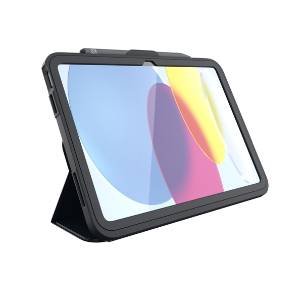 Zagg Rugged Messenger -iPad 10.9 G10 Suojakotelo, hiilenvärinen