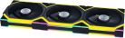 Lian Li UNI FAN SL Wireless 120, 120mm, PWM, Fluid Dynamic Bearing, ARGB Fan Kit, 3-pack, Black
