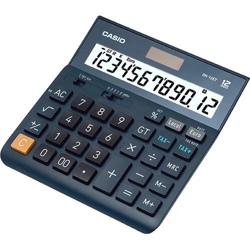 Calculator Casio DH-12ET, Blue
