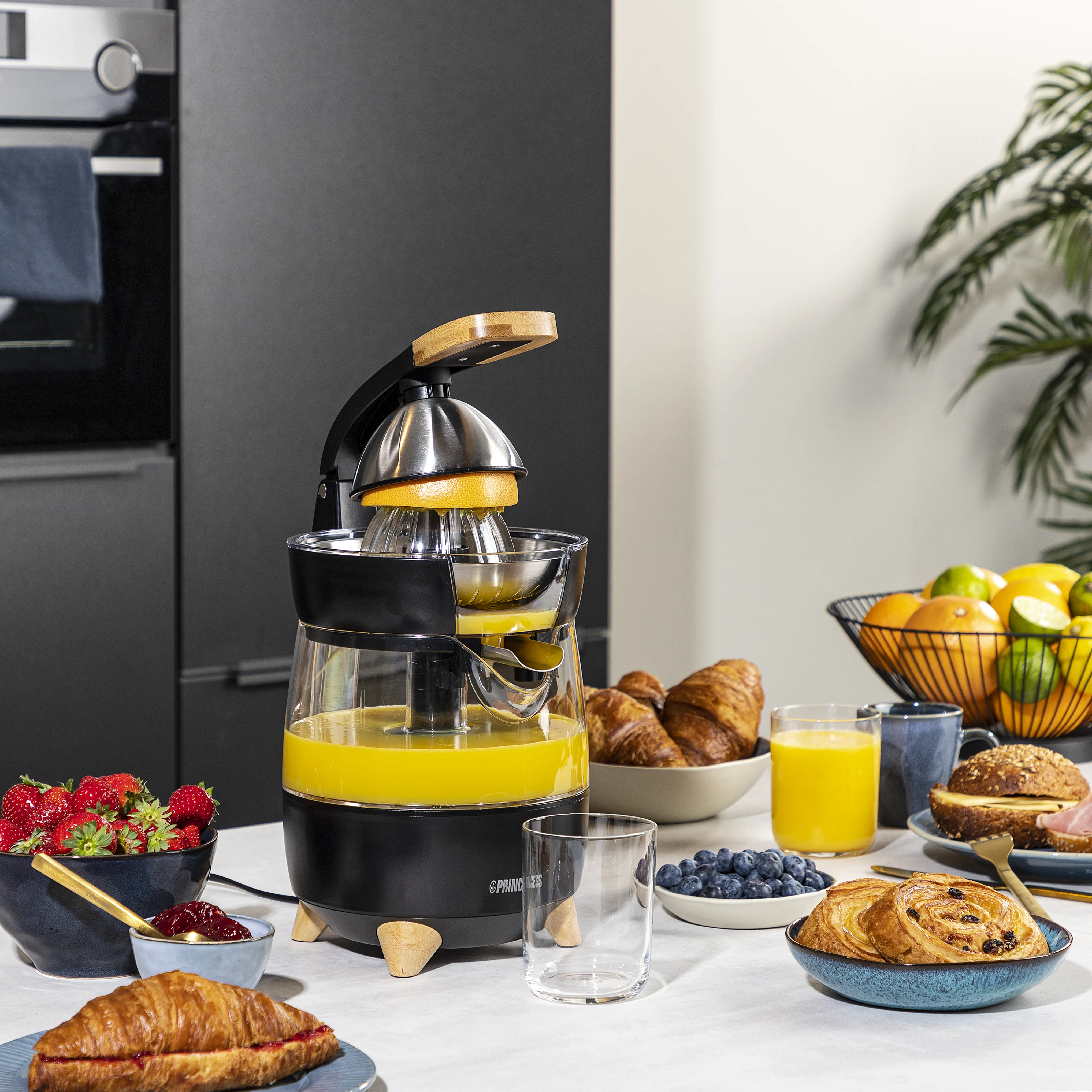 Princess 201862 pure -juicer, black